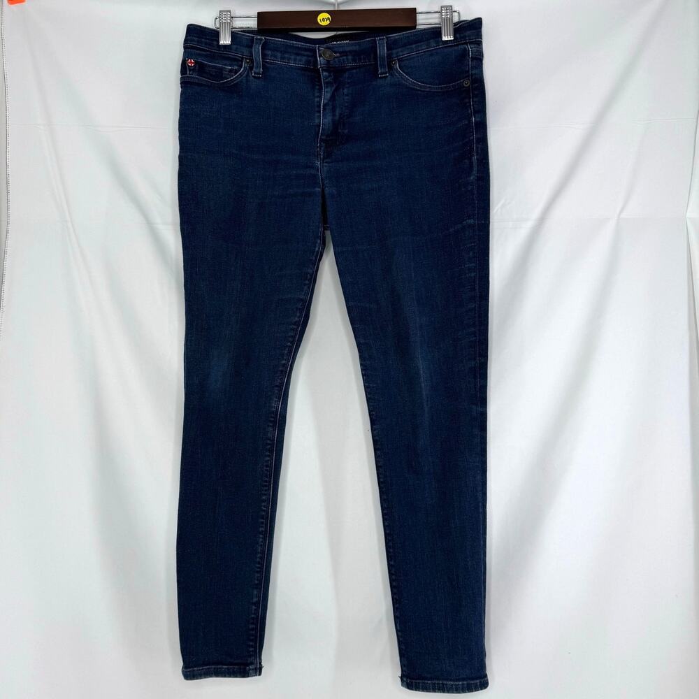 Hudson Krista Super Skinny Jeans Women’s 31 Dark Wash Low Rise 27” Inseam